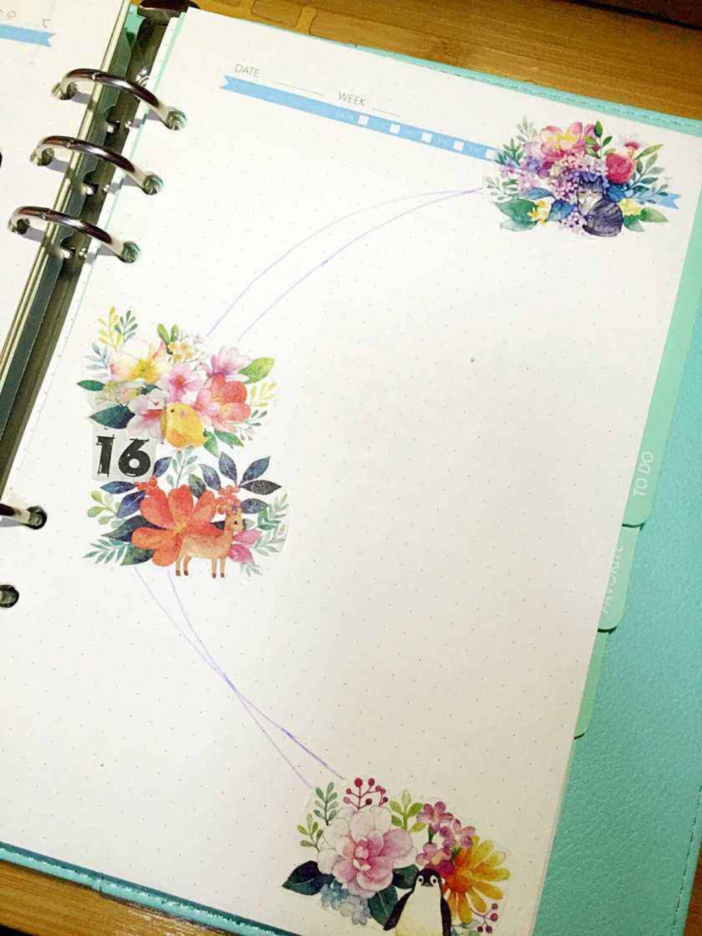 手帐排版小分享！(•ૢ⚈͒⌄⚈͒•ૢ)ྉྉྉ 