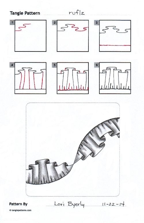 禅绕画步骤图