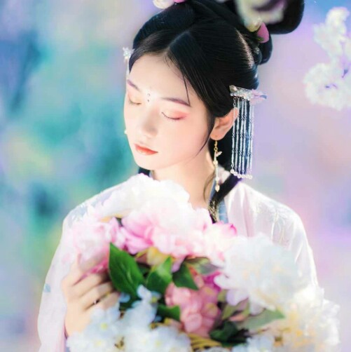 古风真人 壁纸 女生头像 女头 小清新 虐心 唯美 高清 意境 古风 古风头像