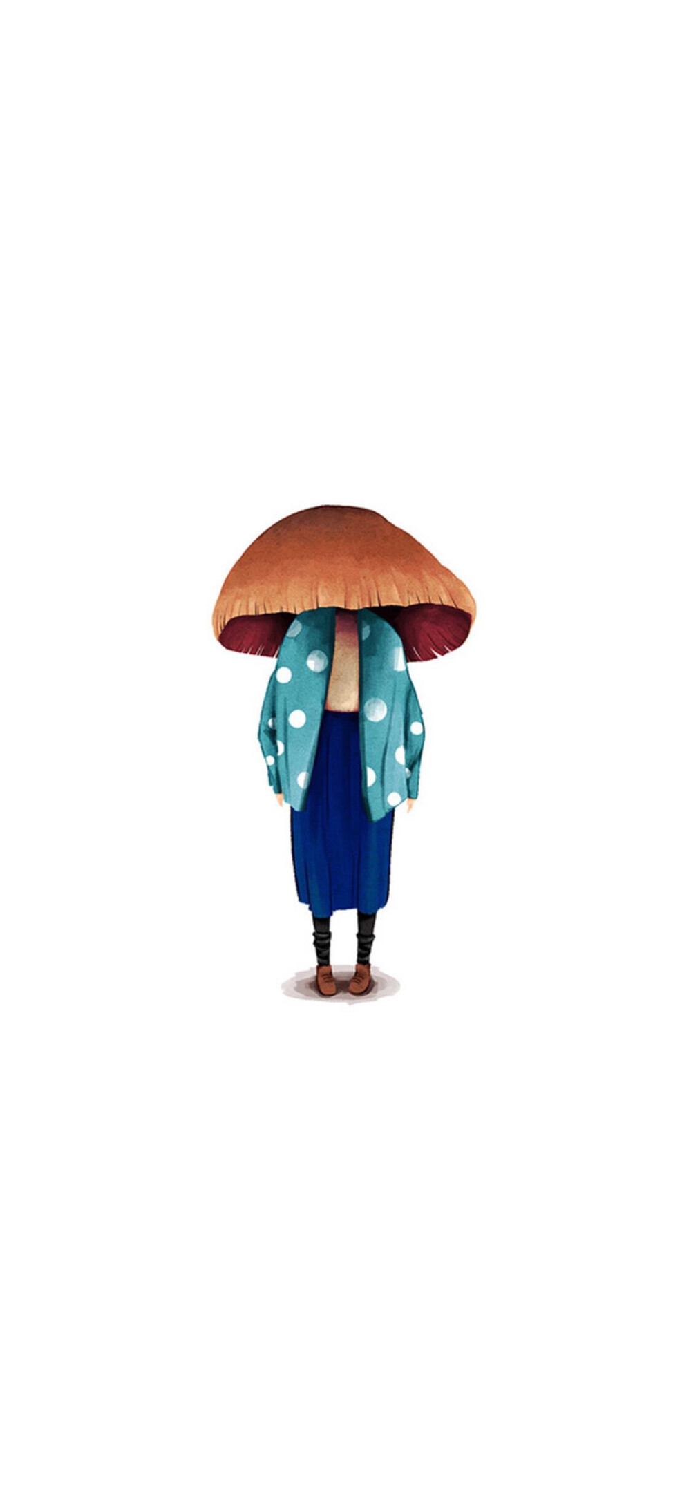 iPhone X 蘑菇小姐壁纸