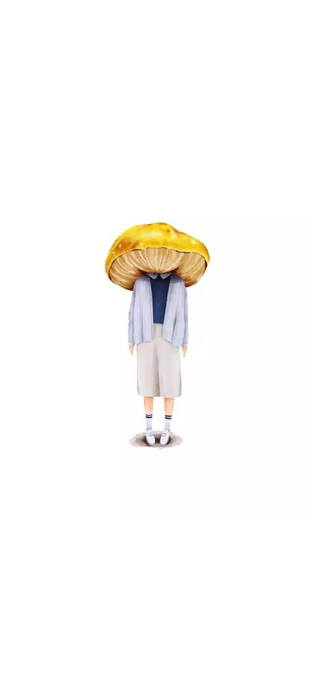 iPhone X 蘑菇小姐壁纸