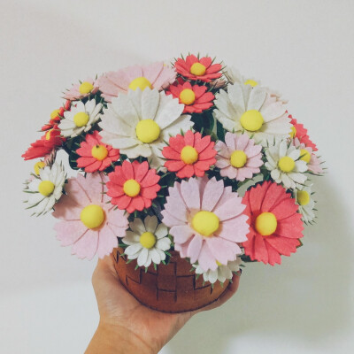 不织布花