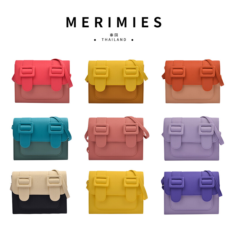 ▲ M号｜授权正品「Merimies」斜挎包女包单肩包小方包剑桥包现货