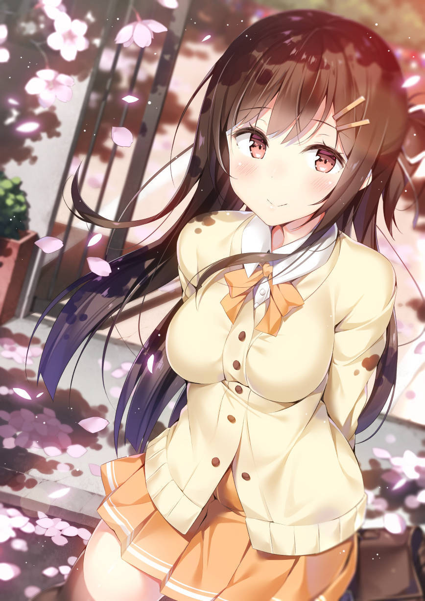 #原创##女子##入学式# 画师:葉月かなめ ID:68174842