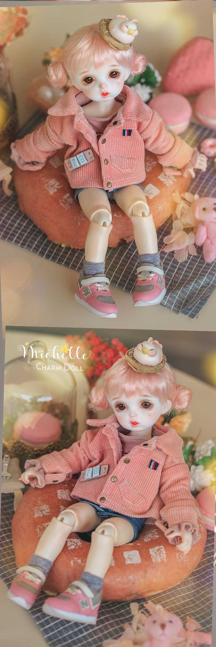 CharmDoll+CD+BJD娃娃+SD娃娃+人偶+玩具+模型手办+蜜雪