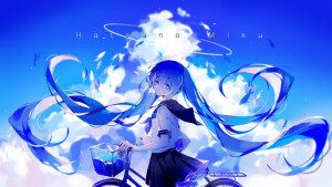 初音未来『』
画师：灰乌鸦