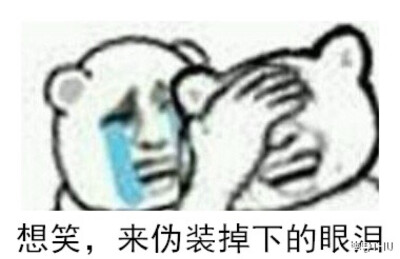 伪装掉下来的眼泪