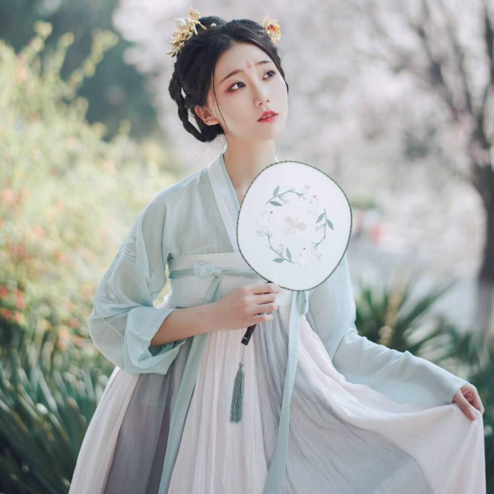 谣古风or森系真人女头