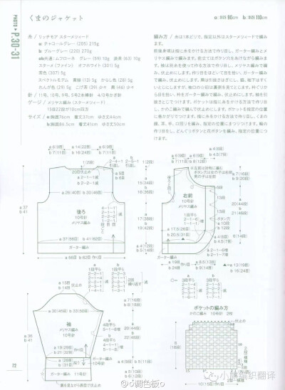 超可爱的宝宝衣服图解