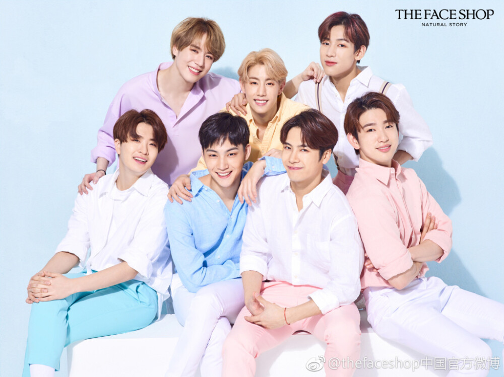 GOT7 全新代言THE FACE SHOP✨