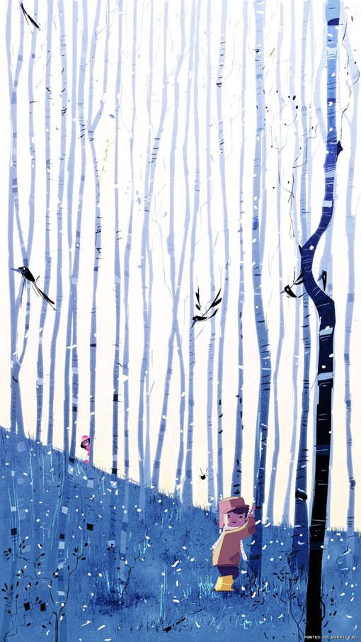 Pascal Campion，法裔美国人，插画师，现居旧金山，他的作品温馨浪漫，以轻盈温软的笔触刻画现代都市的优雅，少男少女间的浪漫，家庭的温馨，以及自然间的童真与快乐。