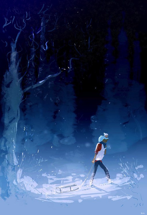 Pascal Campion，法裔美国人，插画师，现居旧金山，他的作品温馨浪漫，以轻盈温软的笔触刻画现代都市的优雅，少男少女间的浪漫，家庭的温馨，以及自然间的童真与快乐。