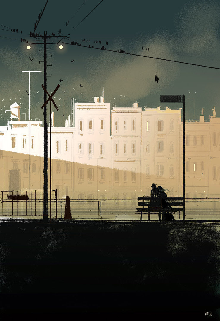 Pascal Campion，法裔美国人，插画师，现居旧金山，他的作品温馨浪漫，以轻盈温软的笔触刻画现代都市的优雅，少男少女间的浪漫，家庭的温馨，以及自然间的童真与快乐。