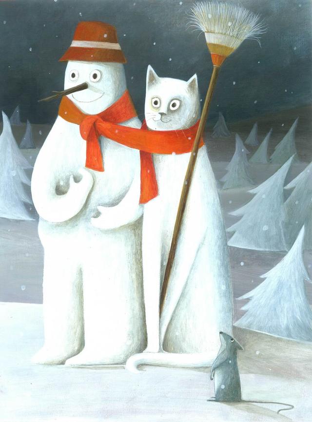 猫插画 Valentina Morea