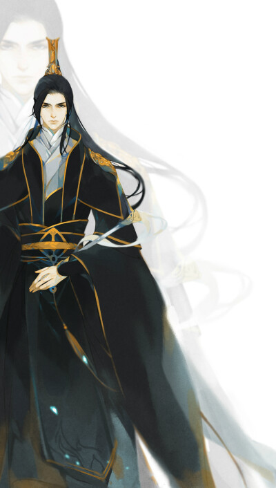 《天官赐福》双玄.地师贺玄 绘师：天凉王破破破