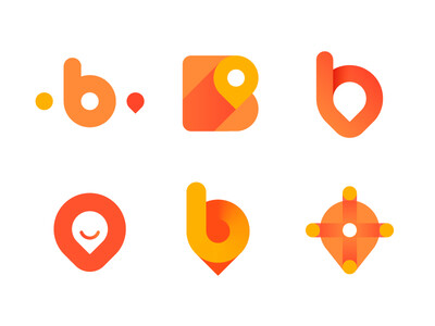 Logo concepts for all-in-one ride hailing app
