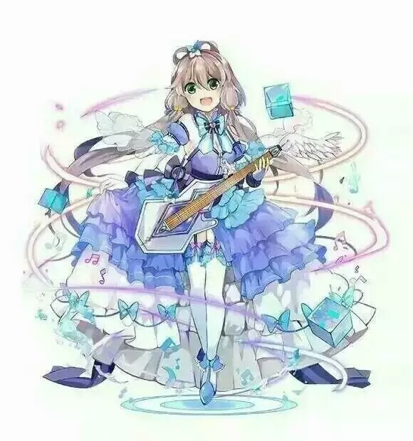 唯美蓝色初音未来