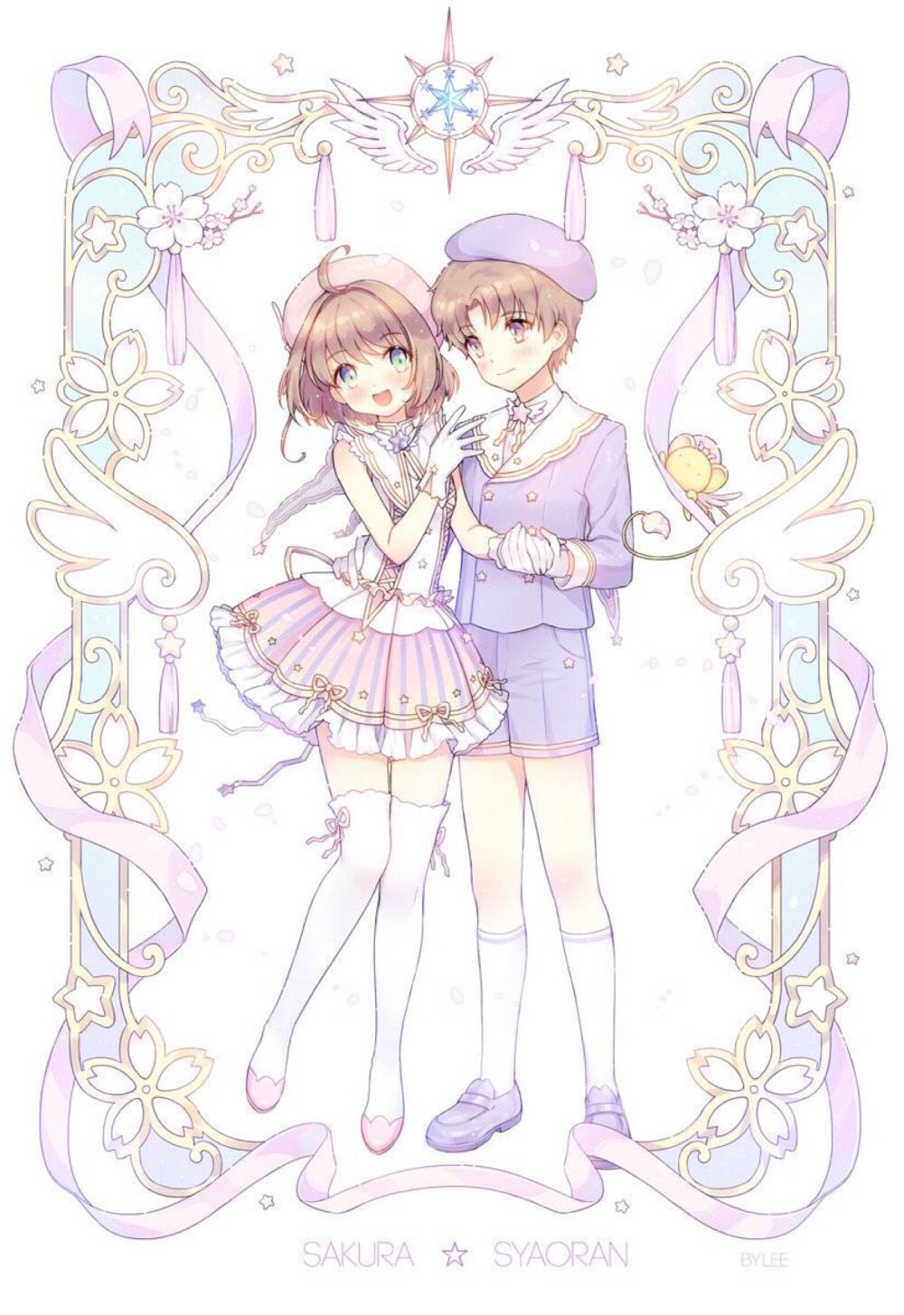 魔卡少女樱 | 这个作者笔下的魔卡樱每一张都是软软糯糯、萌萌甜甜[心]（twi:LEExNUGURI）