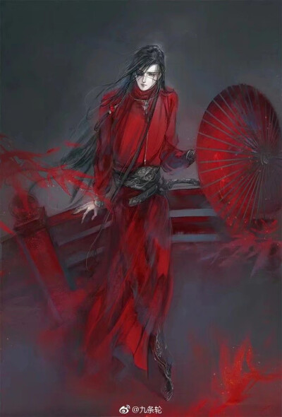 天官赐福 古风 花城 谢怜 画师见水印 侵删