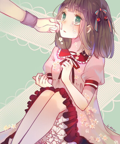 泣颜 二次元 Pixiv - 堆糖，美图壁纸兴趣社区
