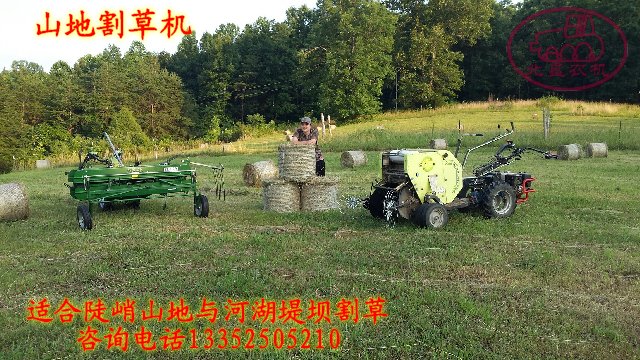 丘陵山地水草丰美，是发展畜牧饲喂的优质饲料，但苦于坡度太大，收割时安全无法保证，一直采用人工收割，效率低、成本高。这款进口的山地割草机适合陡峭山地割草作业，以及国内河湖堤坝杂草清理。