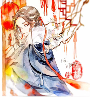 二八年华的顾昀 

画师：萧韶老奶奶