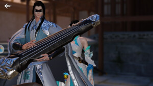 原随云 楚留香义父的养子 蝙蝠岛主人 天生目盲 
这样的设定当然应该是美男啊