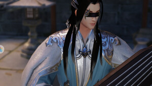 原随云 楚留香义父的养子 蝙蝠岛主人 天生目盲 
这样的设定当然应该是美男啊