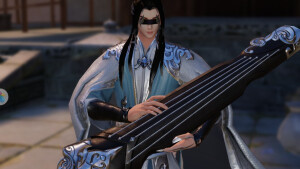 原随云 楚留香义父的养子 蝙蝠岛主人 天生目盲 
这样的设定当然应该是美男啊