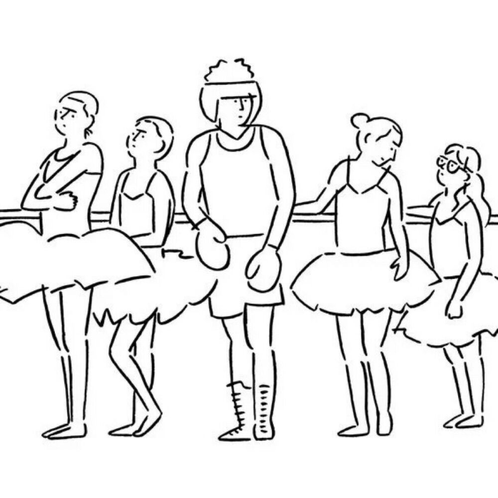 手帐，黑白壁纸，插画