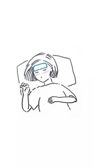 手帐，黑白壁纸，插画