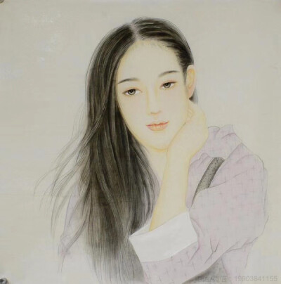 韩梅+1966年生于山东济南，1988年毕业于山东美术学院国画专业，1990年在中央美院进修，现为山东美协会员，水墨云书画网签约画家。