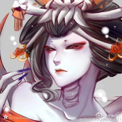 【阴阳师】
骨女