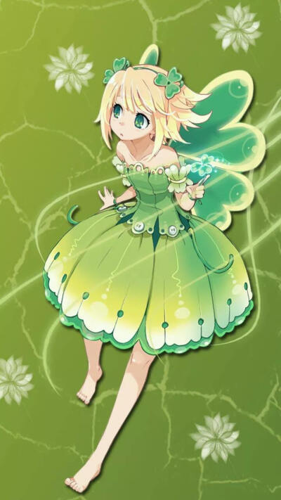 二次元+绿色系