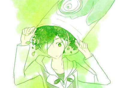 二次元+绿色系