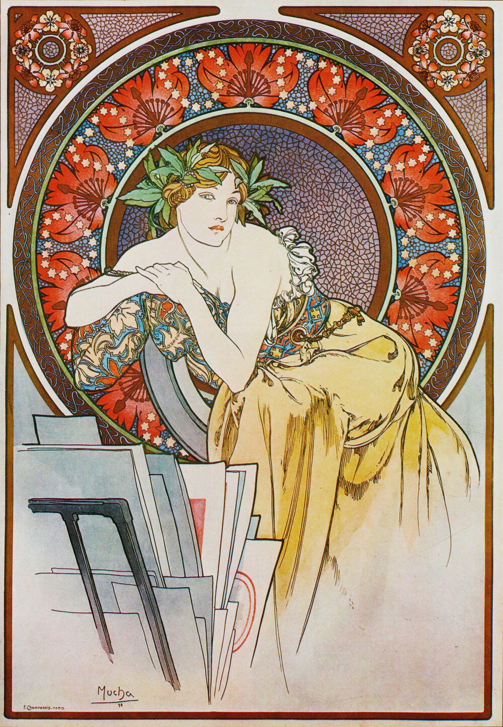 阿尔丰斯·穆夏（Alphonse+Maria+Mucha）