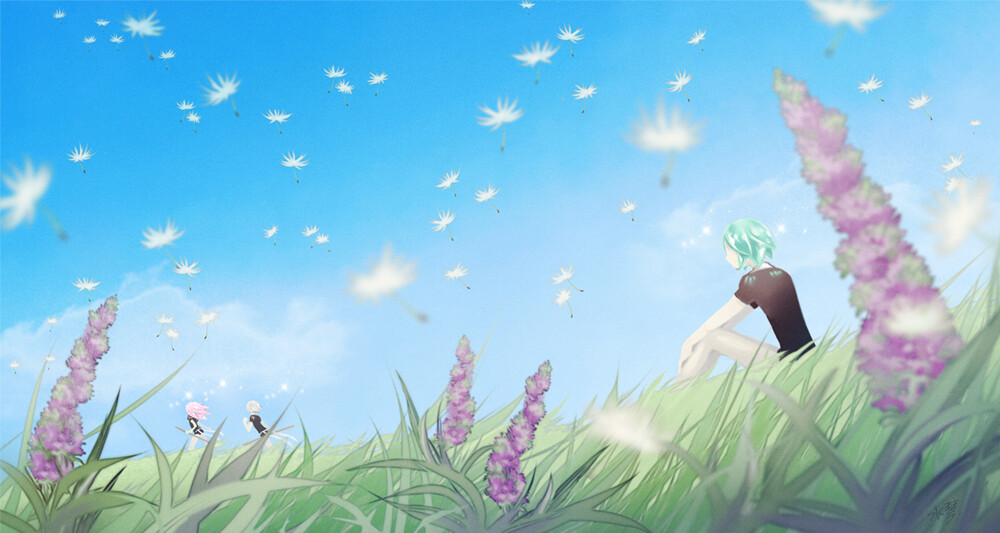 宝石之国 磷叶石 法斯
作者：水琴
id=68307852