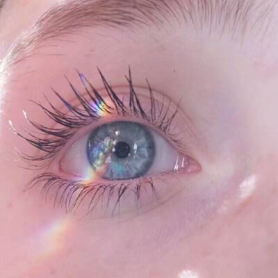 Rainbow eye