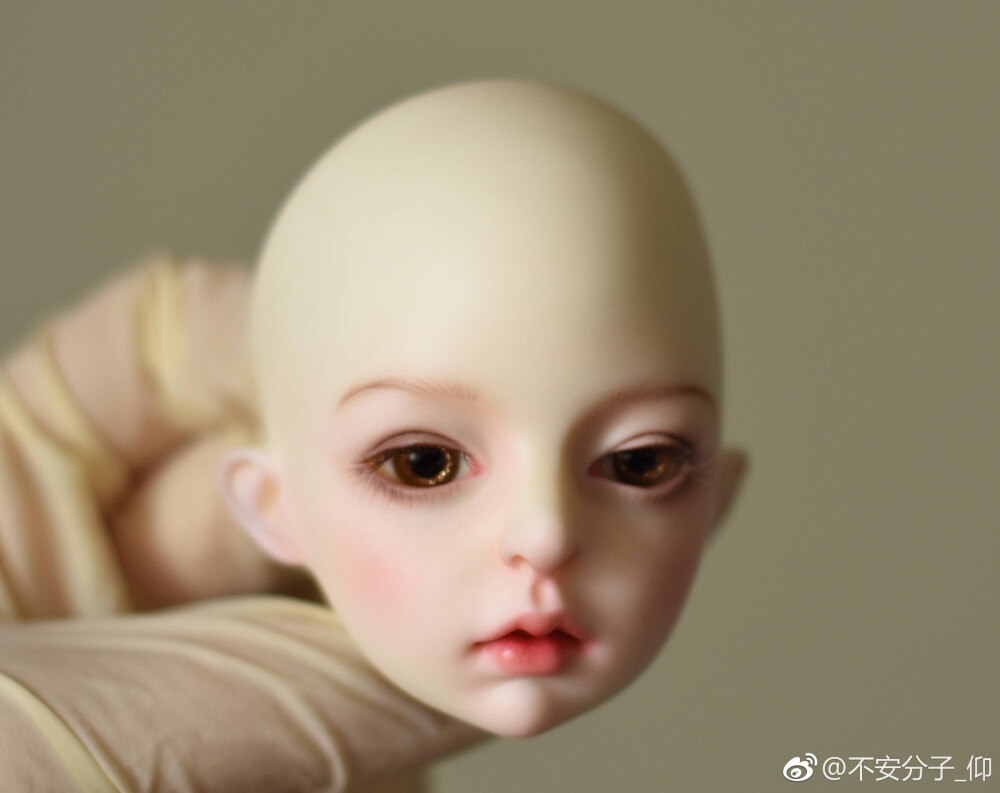 娃娃bjd 妆面，图源水印