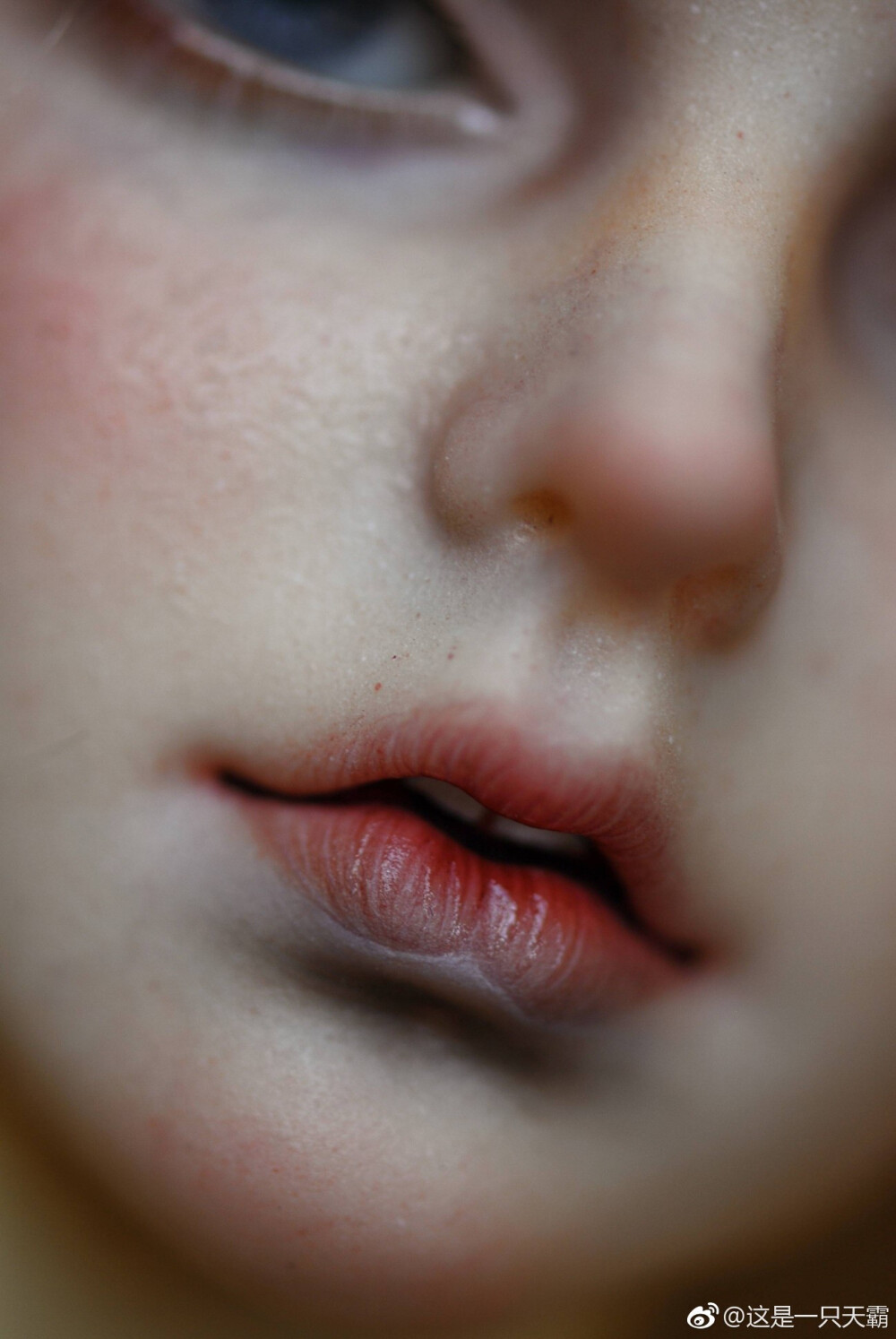 娃娃 #bjd私养# 妆面 图源水印