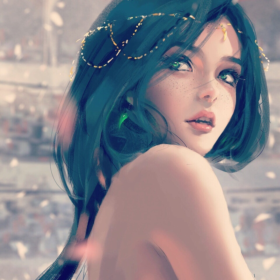 鬼刀北漠公主风玲6767插画师wlop