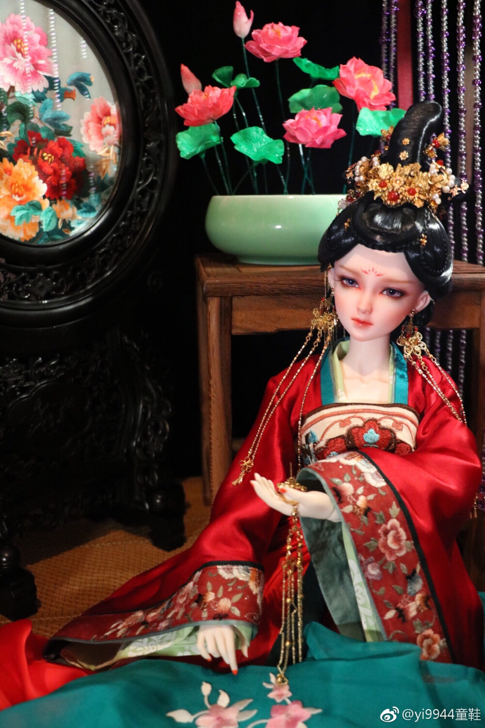 倾世倾城 古风美人 SD娃娃 BJD 玩具 人偶 壁纸 萌物 