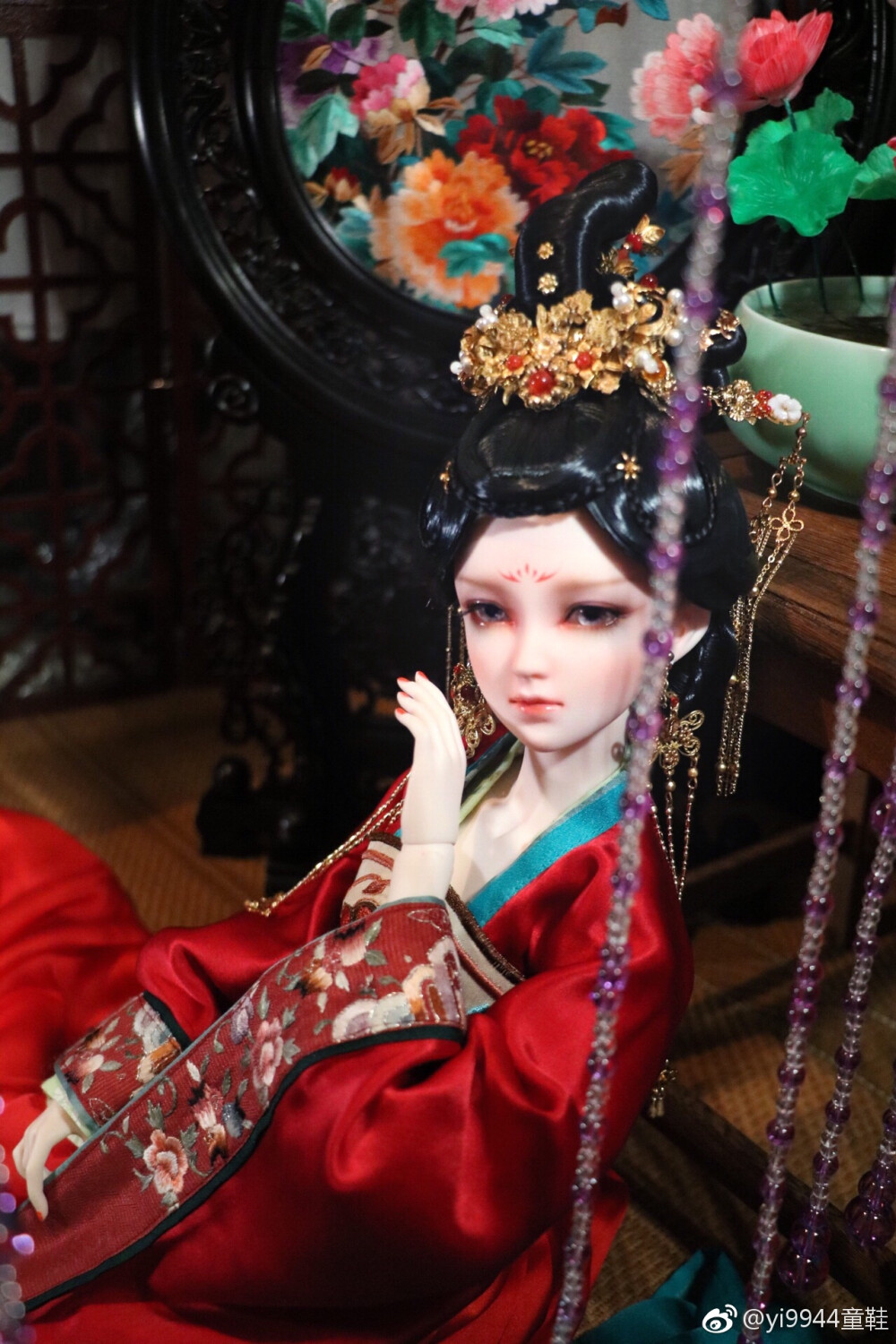 倾世倾城 古风美人 SD娃娃 BJD 玩具 人偶 壁纸 萌物 