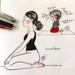 插画师的瑜伽课
