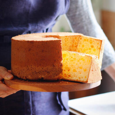 看起来超级松软绵密的蛋糕，by+烘焙师+Mai。