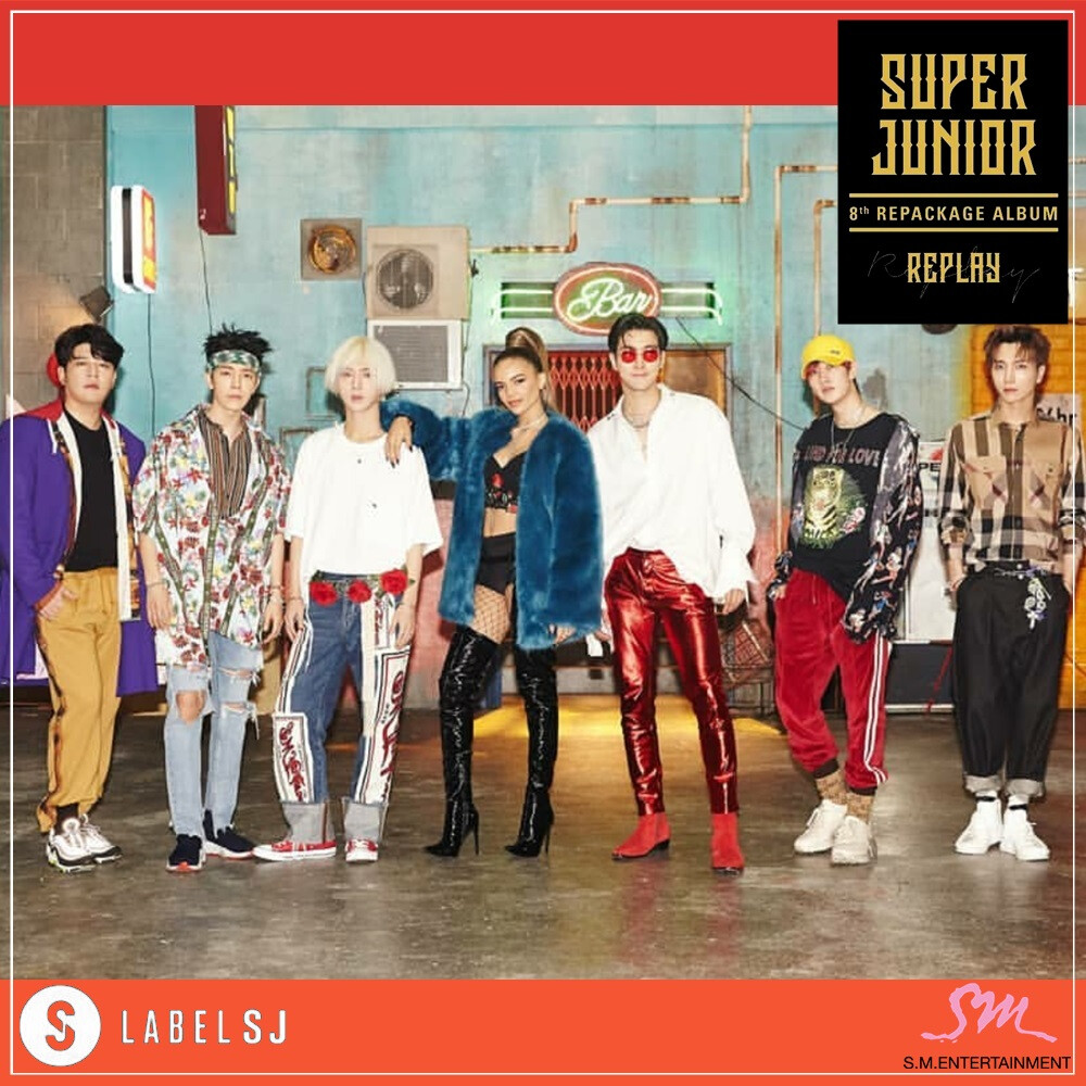 Super Junior - Replay (Repackaged Album) by B4rryyyy on DeviantArt