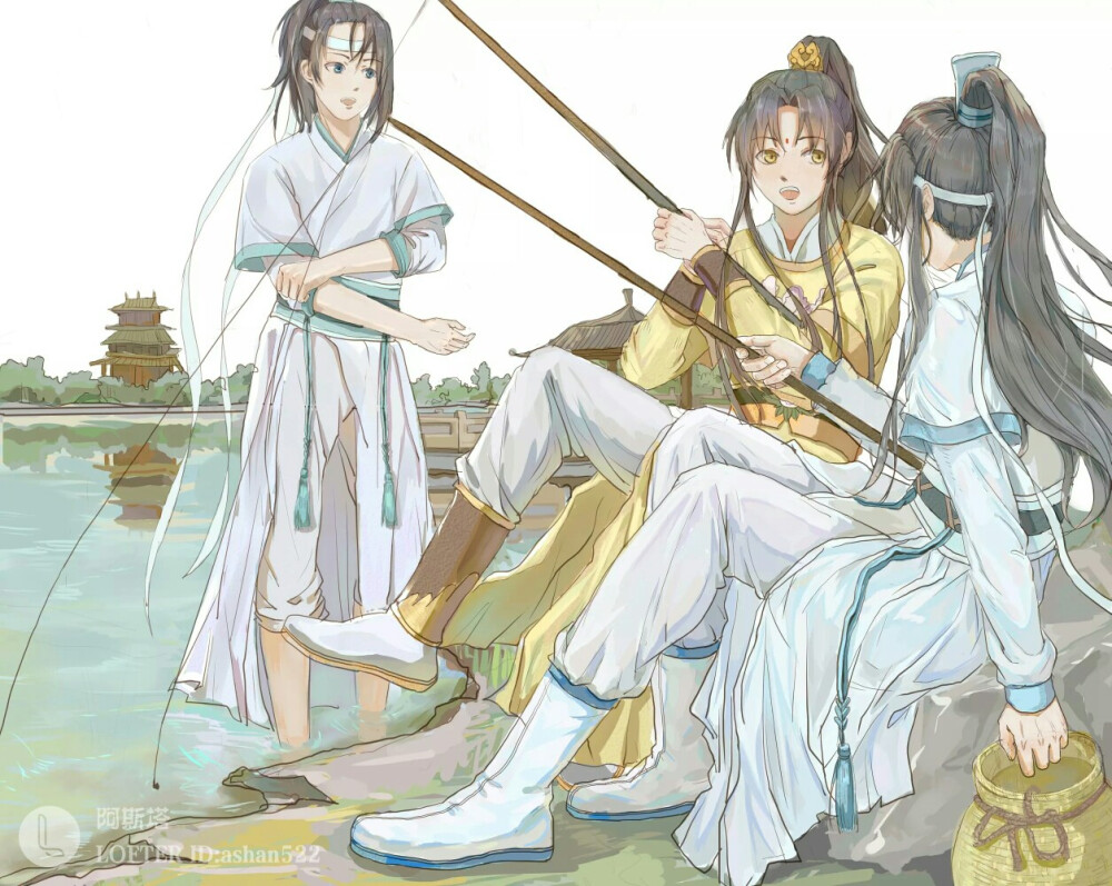 古风 魔道祖师 大小姐＆蓝思追＆蓝景仪