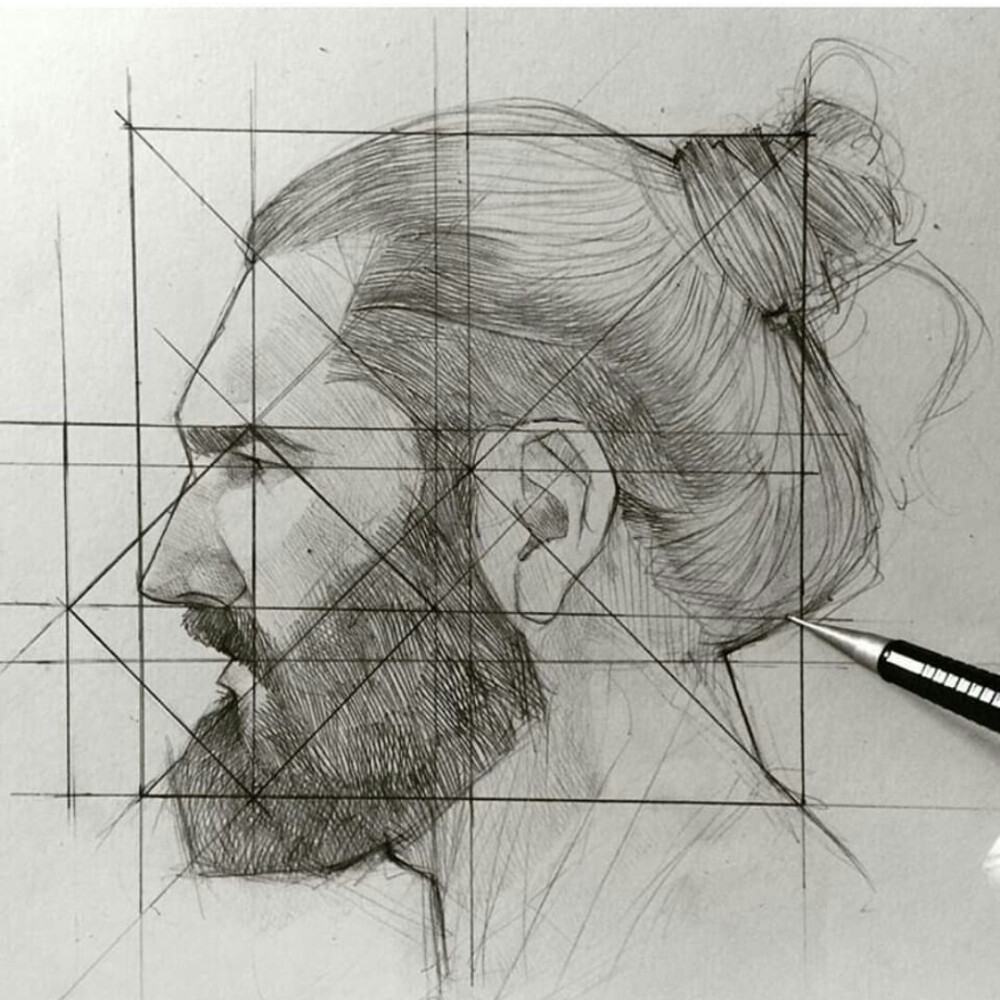 人物绘画，素描