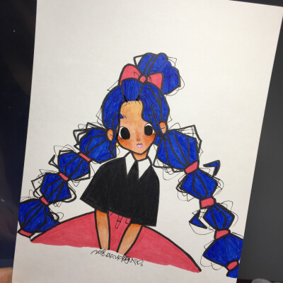 临摹作品vx：354039850