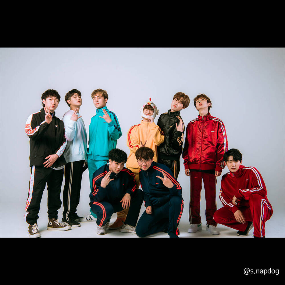 李炳宰 金河温 李卢栏（裴渊瑞） 方才民 金允浩 林洙 金敏圭 kiffclan